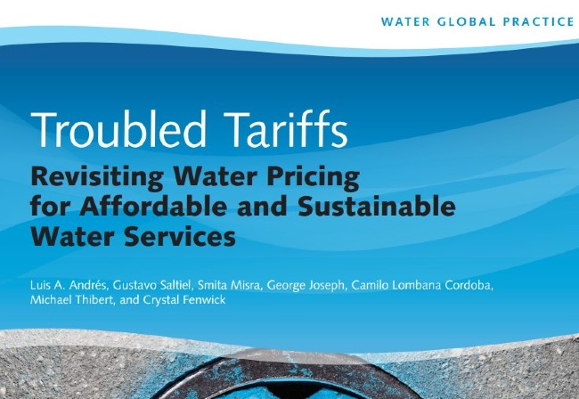 World Bank publishes Troubled Tariffs: revisiting water pricing