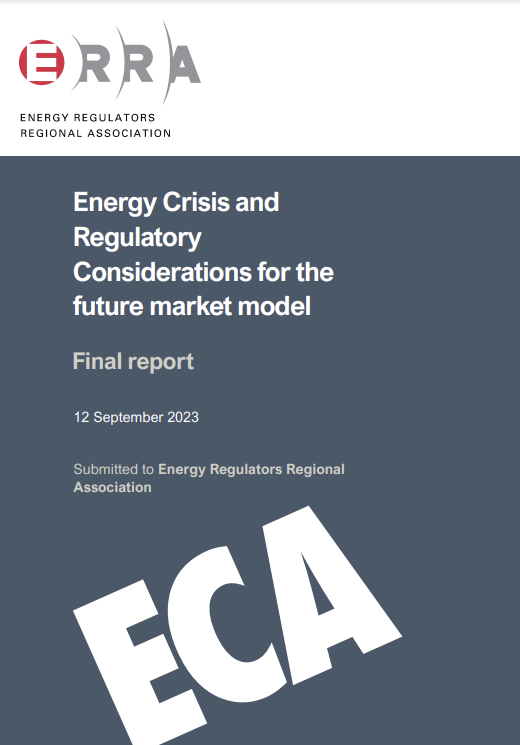 Energy crisis and regulatory considerations for the future market models